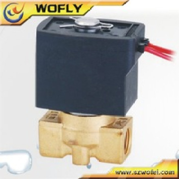 Electroválvula de 1/8 &quot;de pulgada 110V Electroválvula de CA mini solenoide de válvula de agua de plástico